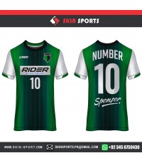 DARK GREEN RIDER  SOCCER JERSEYS